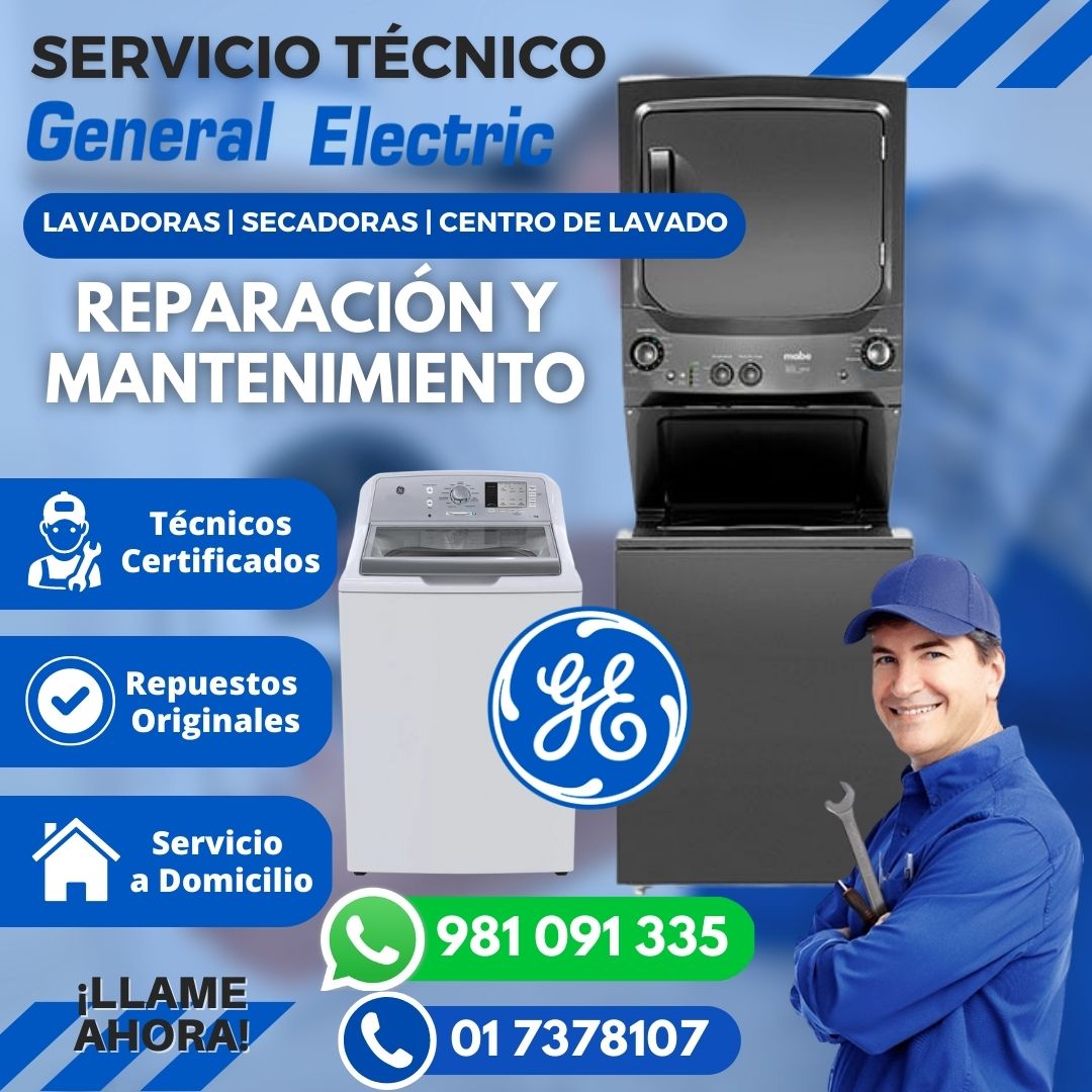 Service a House Centro de lavado General Electric 981091335- Independencia